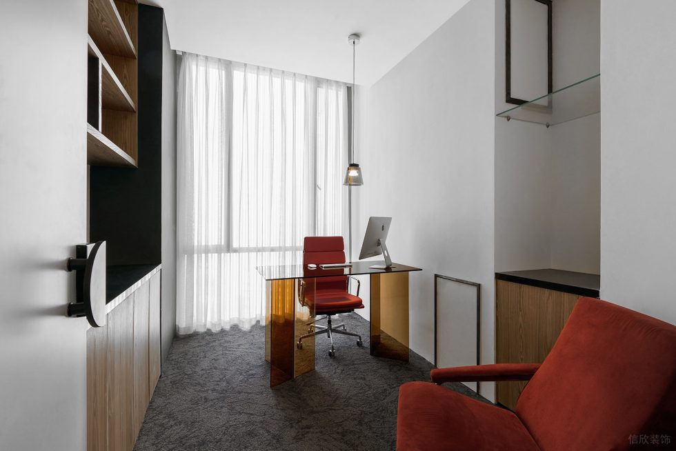 簡約時尚風(fēng)辦公室裝修設(shè)計 獨立辦公室