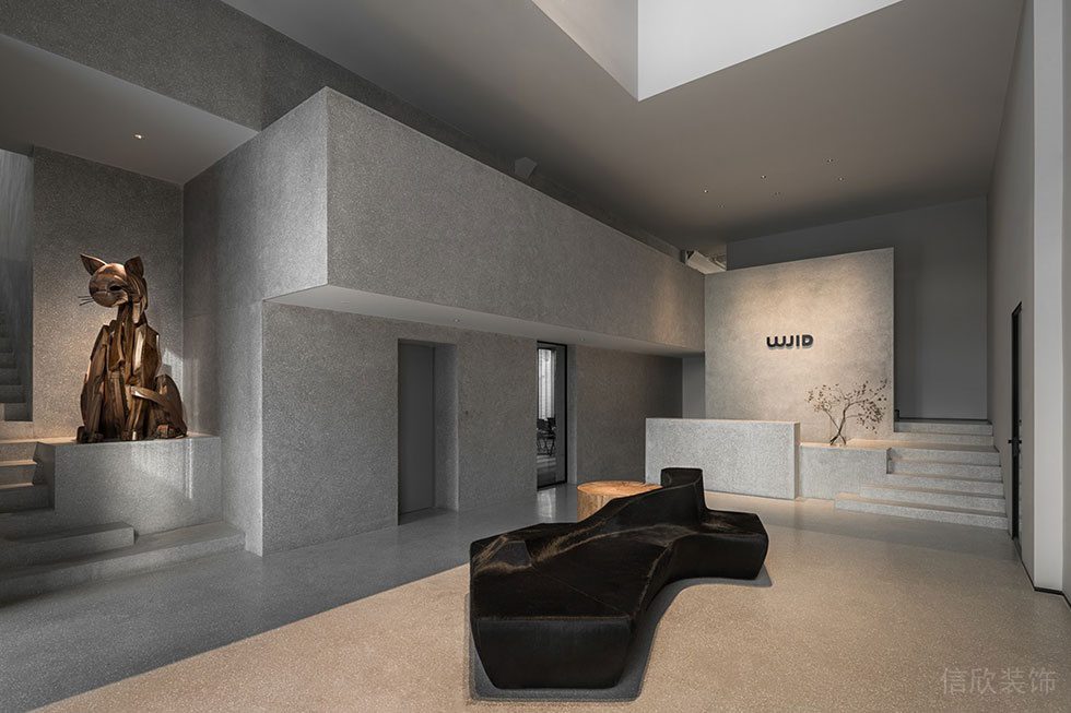 深圳南山區華僑城智慧廣場現代簡約時尚風格辦公室裝修設計方案 休息室局部細節