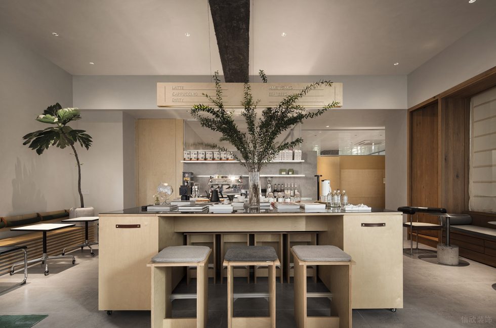 淡色簡約風(fēng)辦公室裝修設(shè)計(jì)休閑接待廳中島臺(tái) 淡色簡約風(fēng)辦公室裝修設(shè)計(jì)休閑接待廳中島臺(tái)