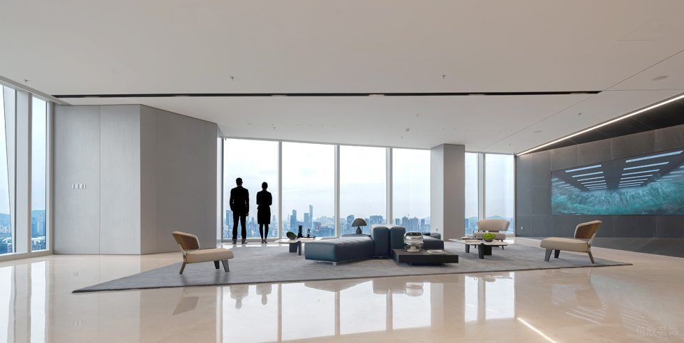 高級灰現代簡約風辦公室裝修設計米灰色休閑會客區 高級灰現代簡約風辦公室裝修設計米灰色休閑會客區