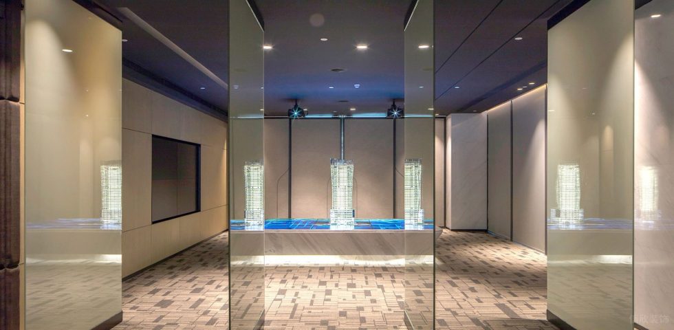 暖色調現代輕奢風辦公室裝修設計暖灰色展廳 暖色調現代輕奢風辦公室裝修設計暖灰色展廳