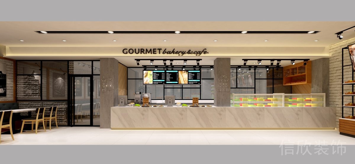 羅湖區(qū)黃貝嶺面包店操作服務(wù)臺(tái)裝修設(shè)計(jì)