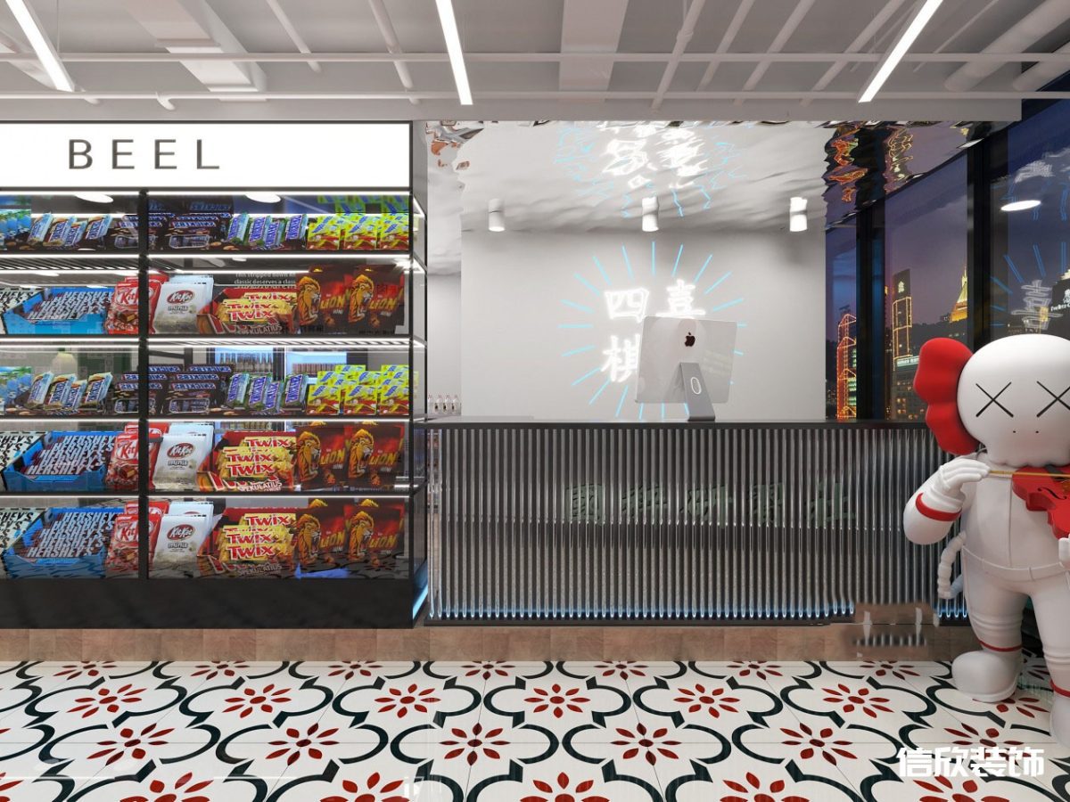 深圳羅湖東門網(wǎng)紅棋牌室酒柜酒吧臺(tái)裝修設(shè)計(jì)