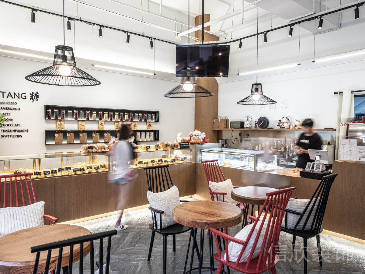 深圳羅湖國貿(mào)面包店展柜服務(wù)臺(tái)裝修設(shè)計(jì)