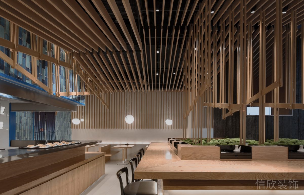 深圳羅湖區(qū)桂圓面館點餐臺裝修設(shè)計