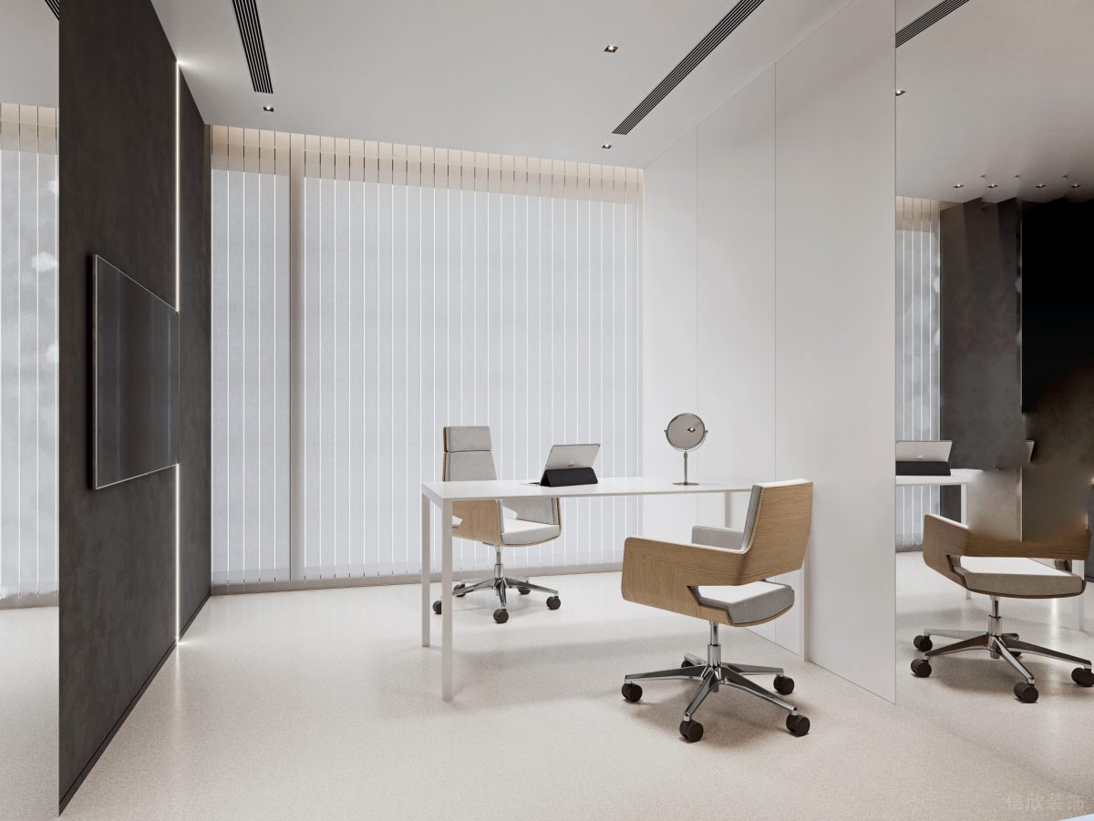 大百匯廣場(chǎng)口腔中心落地式玻璃