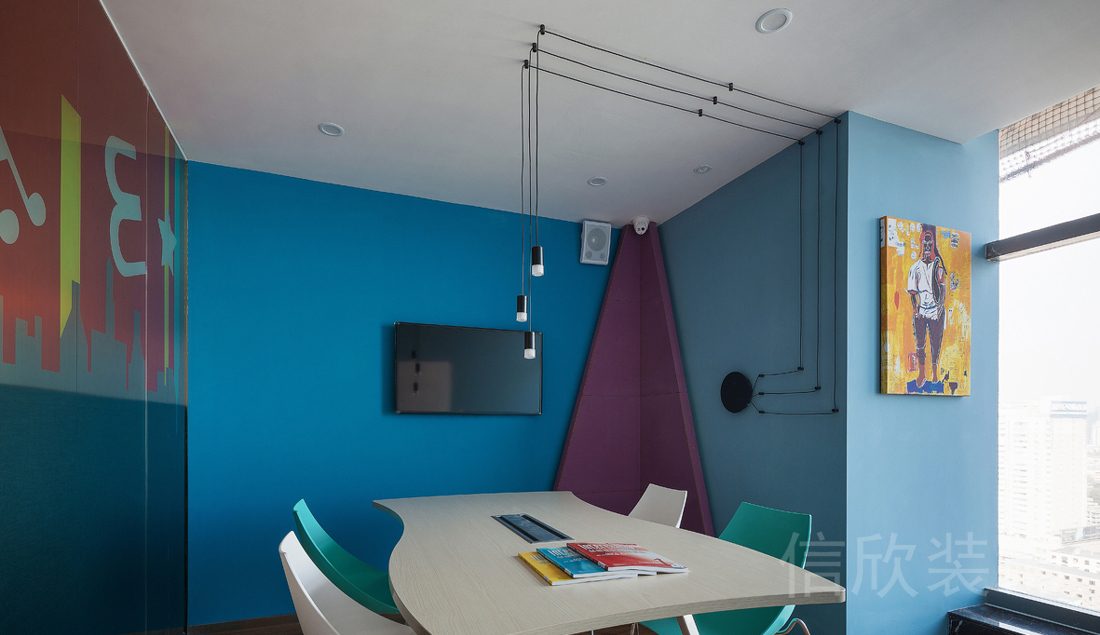 寶能中心KB英語機構(gòu)興趣青少年培訓中心一對一課堂裝修設(shè)計