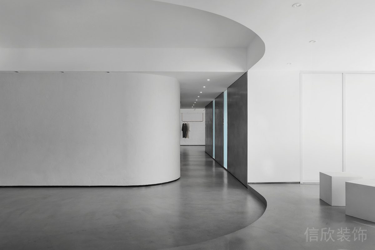 弧線形彎角過(guò)道設(shè)計(jì)圖