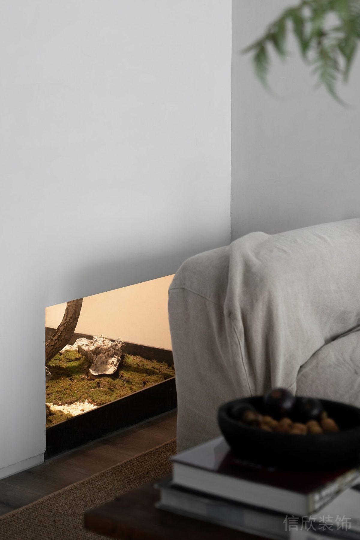 極簡(jiǎn)風(fēng)格辦公空間接待區(qū)裝修設(shè)計(jì)