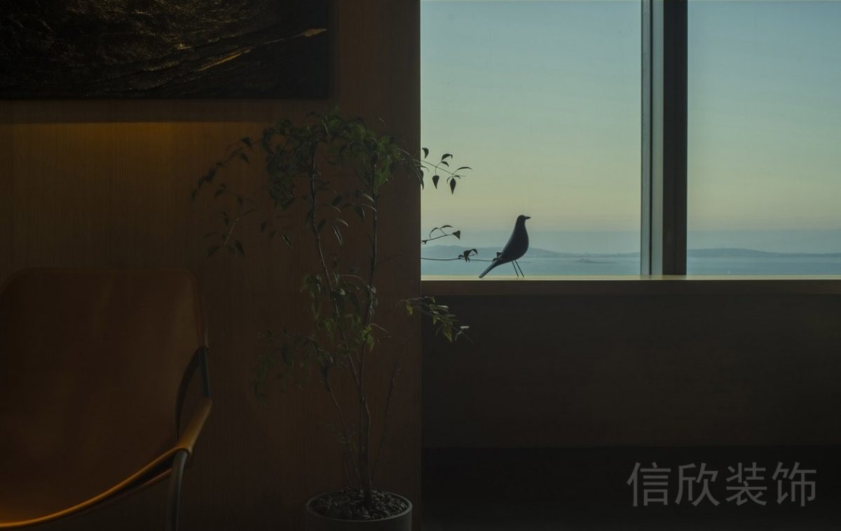 鳥類藝術(shù)品搭配綠植設(shè)計