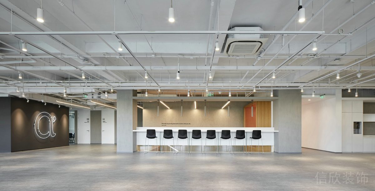 水吧臺(tái)高腳凳簡約休閑辦公室過道區(qū)域設(shè)計(jì)