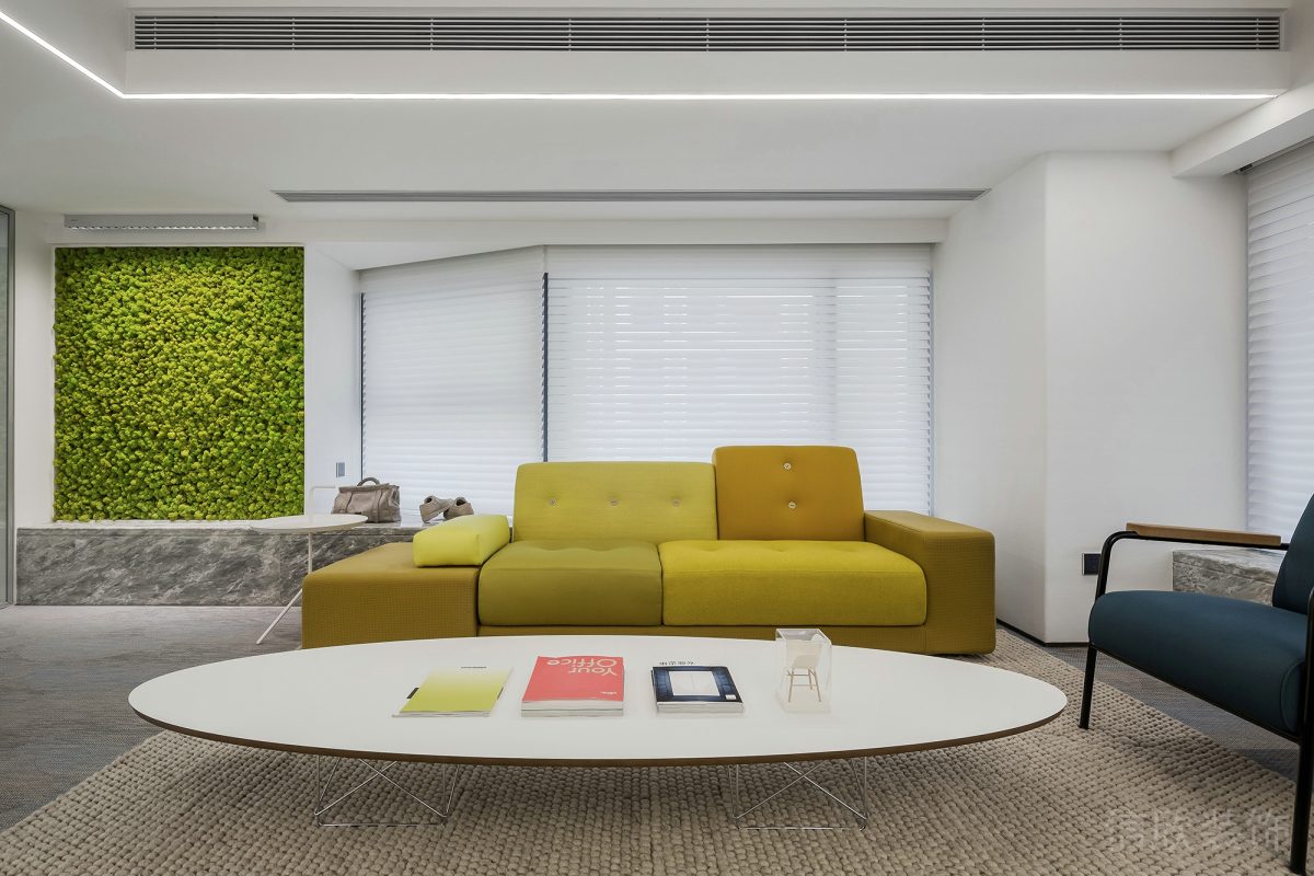 布藝沙發(fā)ceo辦公室裝修設計會議室