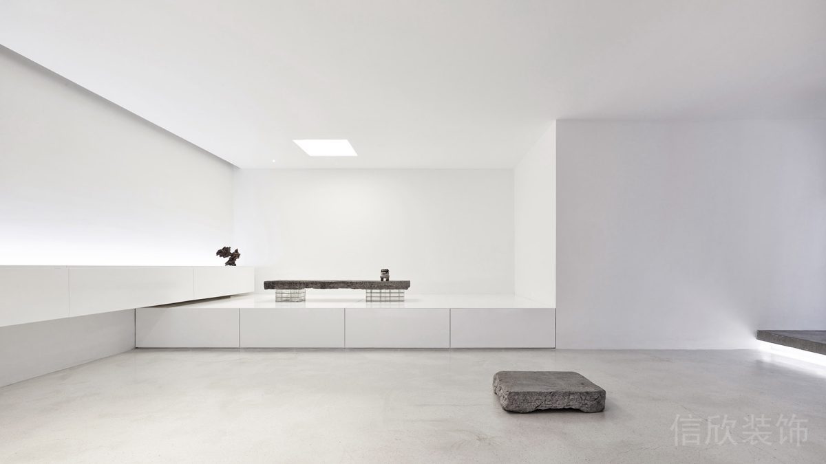 純白極簡風辦公空間柜體設(shè)計