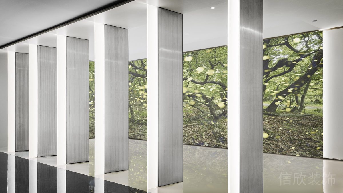 現(xiàn)代工業(yè)風(fēng)展廳空間隔斷設(shè)計(jì)