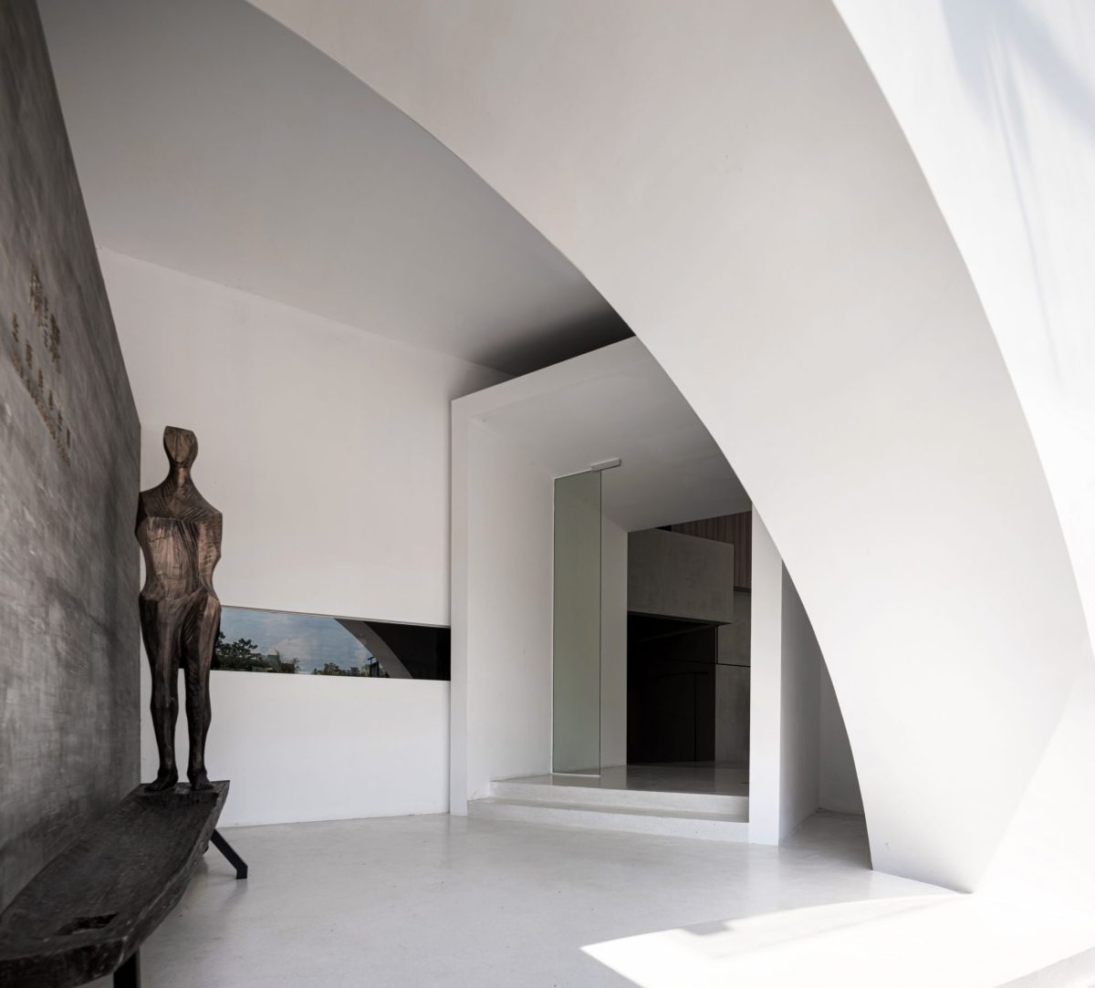 現(xiàn)代簡約辦公空間入口裝修設(shè)計(jì)