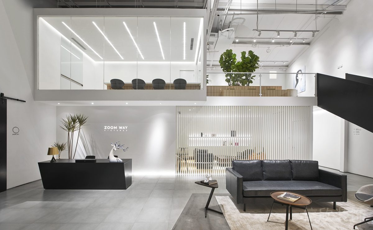 玻璃辦公室裝修效果大廳裝修瓷磚裝修圖