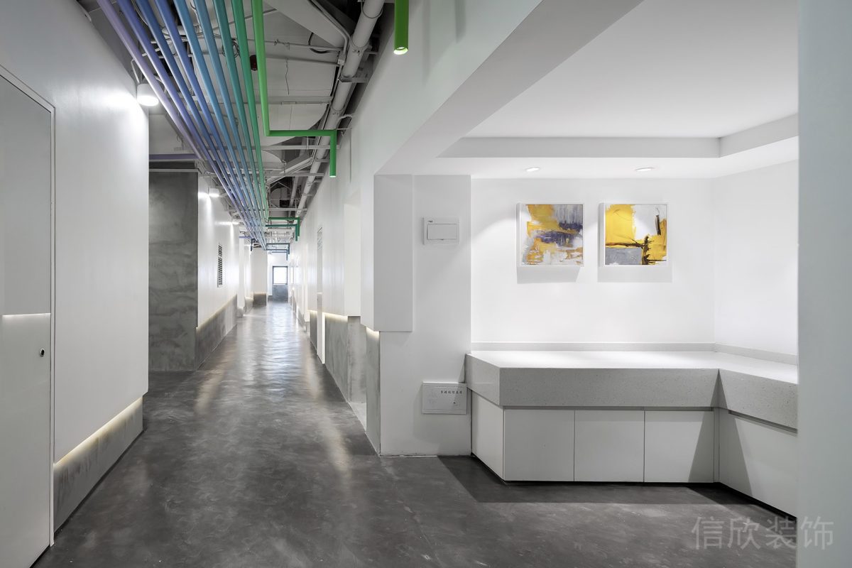 水吧臺茶水間裝修工業風效果圖