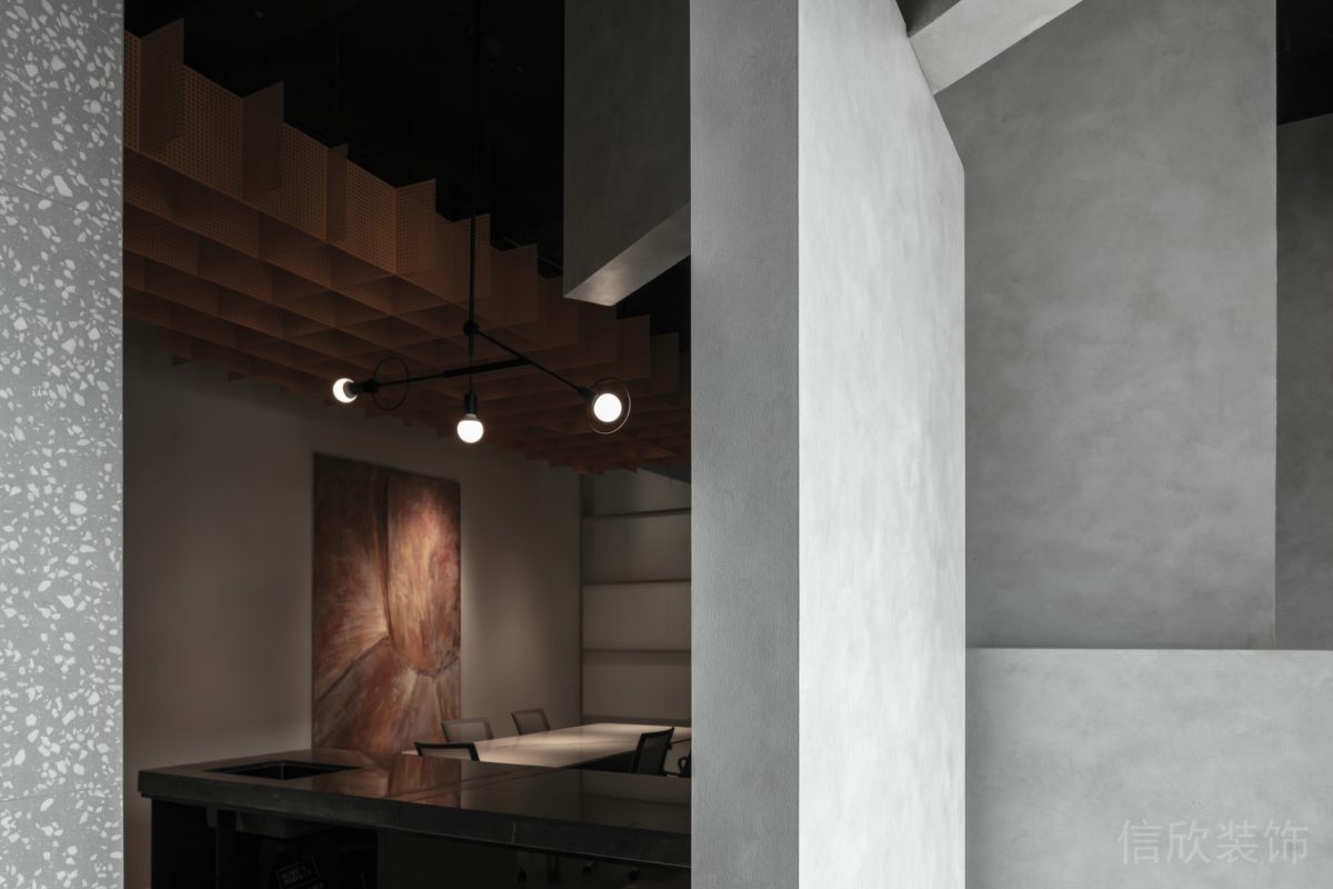 樹枝分叉型極簡(jiǎn)吊燈設(shè)計(jì)藝術(shù)畫壁掛辦公室會(huì)議室裝修圖