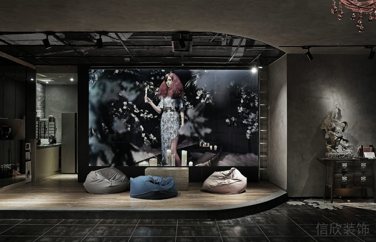 榻榻米櫥窗設計大廳效果休息區(qū)辦公室