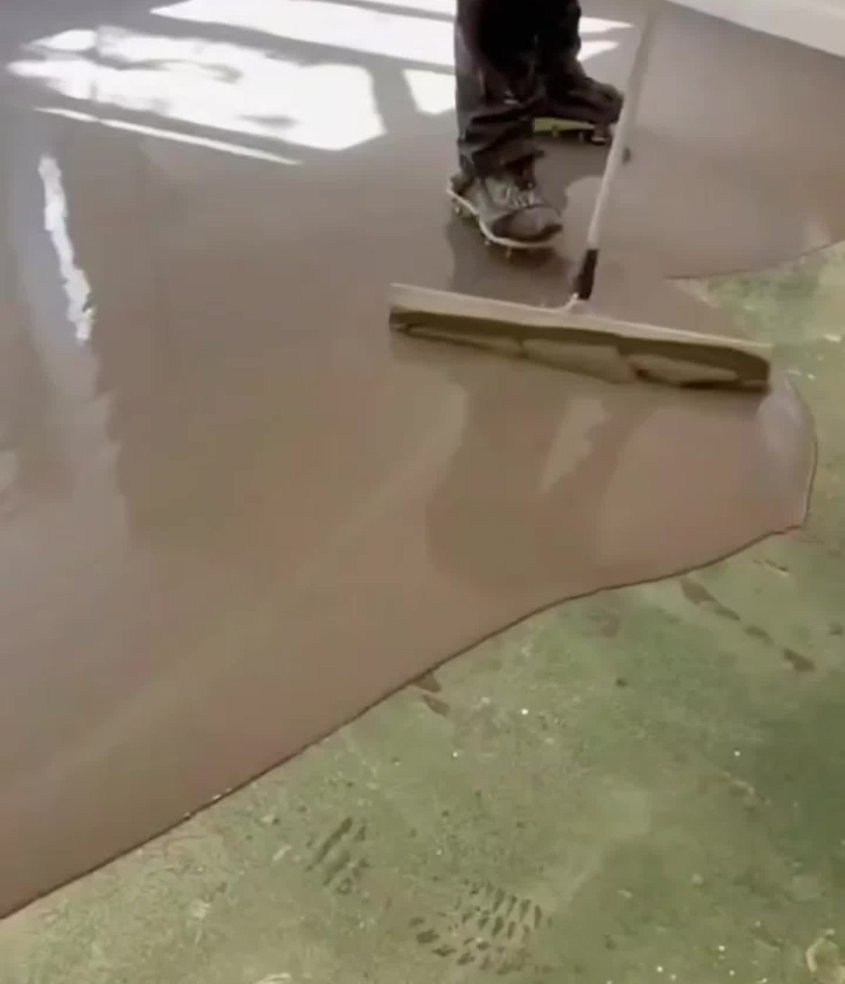 地板膠基礎自流平